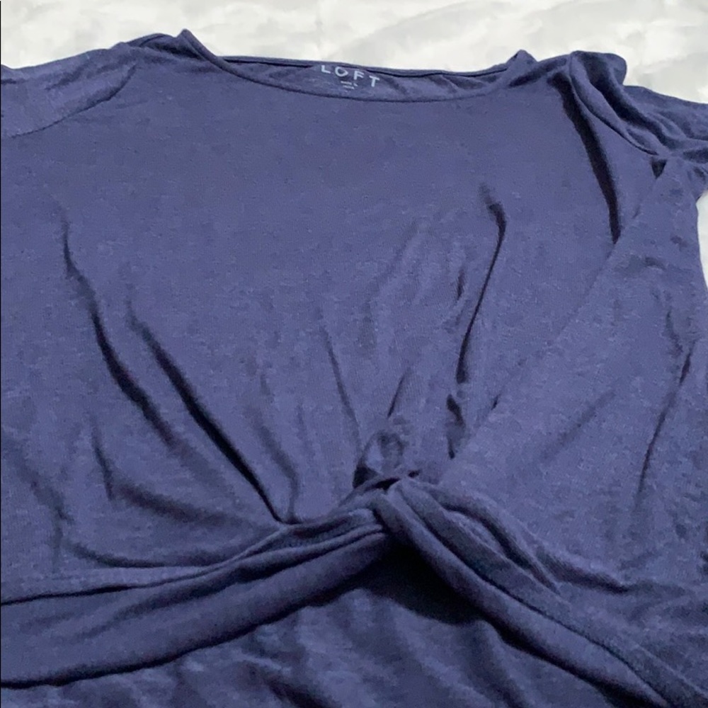 Loft blue full sleeves top
